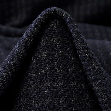 TWILL, COTTON BLEND, CHECK, INKWELL