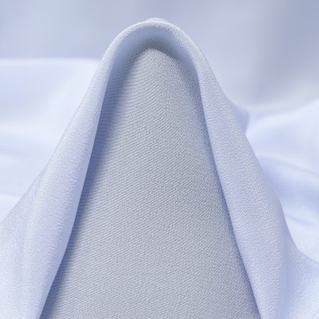 CRÊPE DE CHINE, SILK, ARCTIC ICE