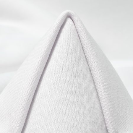 FRENCH TERRY, COTTON, BRILLIANT WHITE