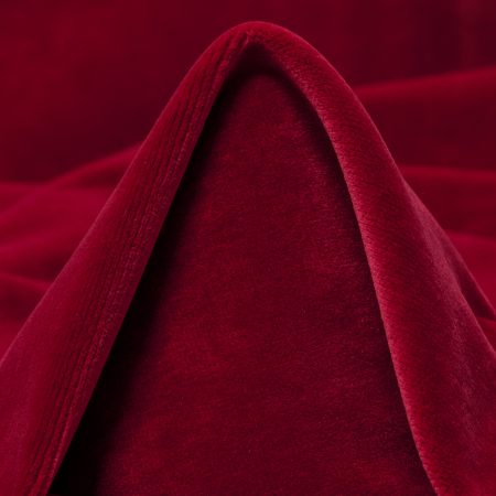 Velvet, Cotton, Raspberry