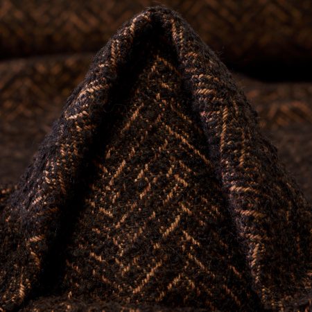 Bouclé, Wool Blend, Burnt Brick