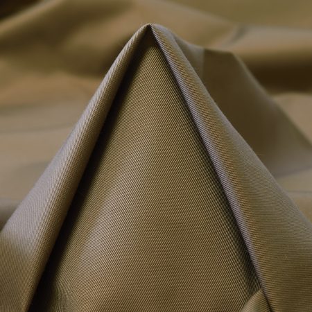 Twill, Cotton Blend, Water Repellent, Burnt Olive