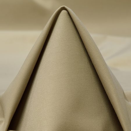 Twill, Ramie Blend, Coated, Eucalyptus