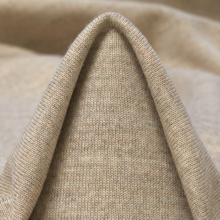 Double, Jersey, Wool Blend, Feather Gray