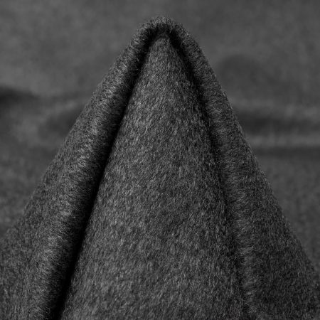 Cashmere, Melange, Brushed, Iron Gate