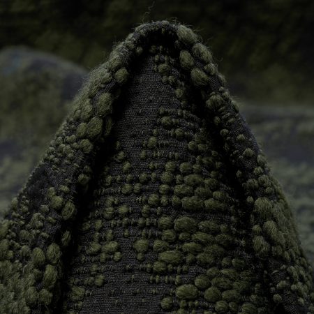 Jacquard, Wool Blend, Trekking Green